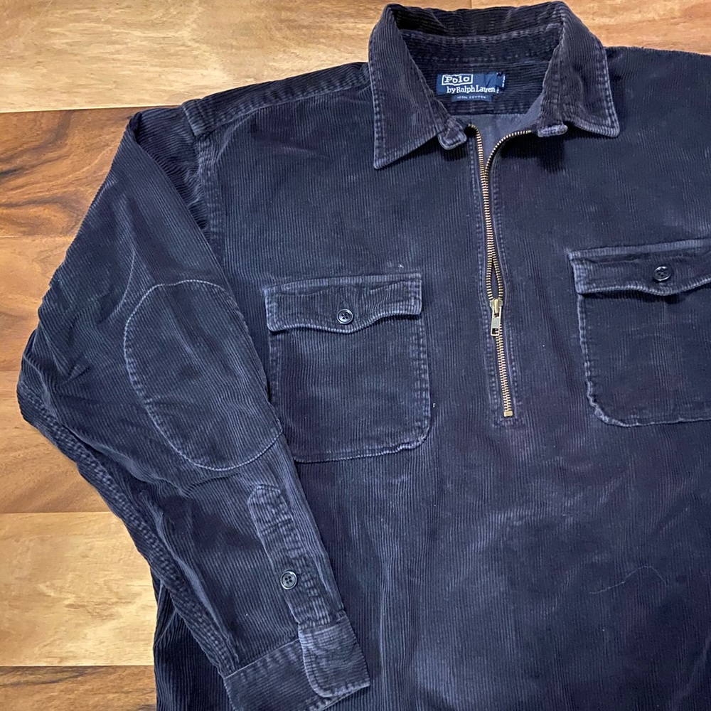 Vintage Ralph Lauren Polo Corduroy ZIP UP